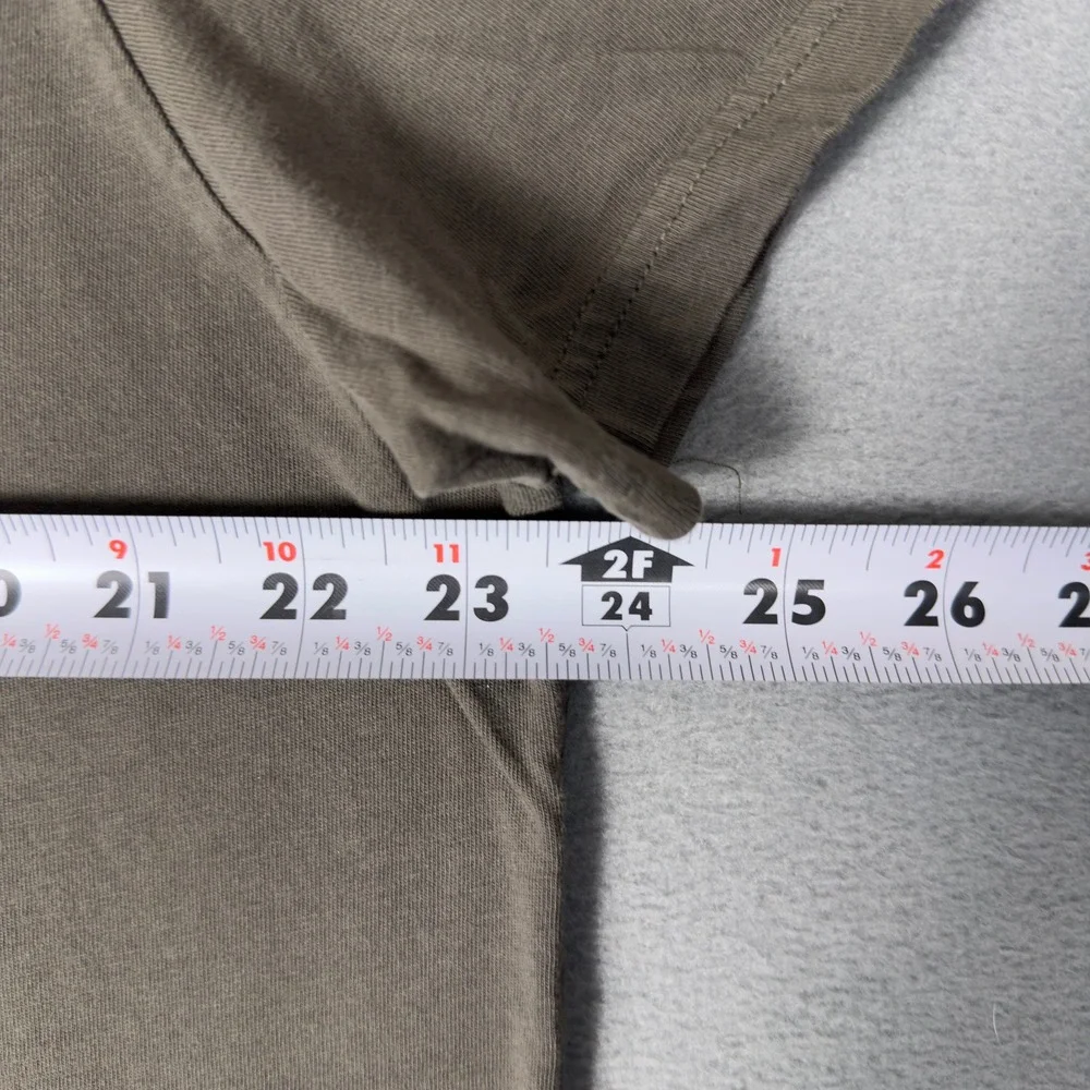 The North Face Mens Mountain Box Graphic Tee Olive Brown Back Hit XL